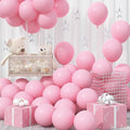 Pastel Pink Balloons - 30 Pcs, 12 Inch, Light Pink, Helium, Baby Shower, Princess Birthday Party Decorations