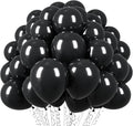 110pcs Black Balloons 12inch Matte Black Latex Party Balloons for Graduation, Wedding, Birthday, New Year, Baby Shower, Anniversary, Holiday Party Decorations