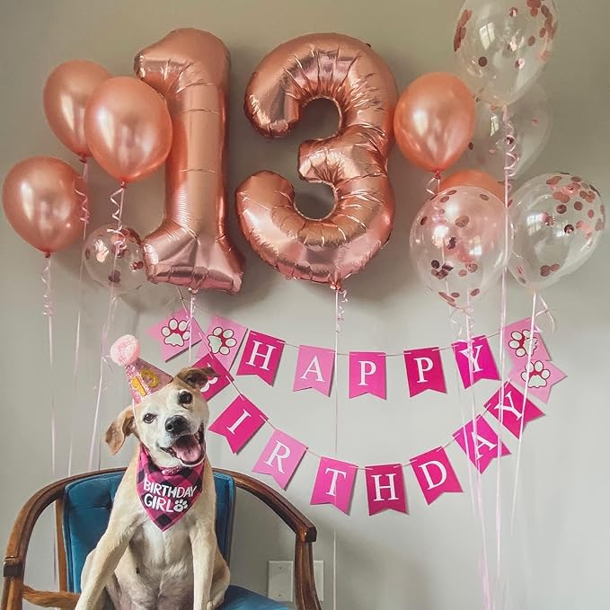 80th Birthday Balloons Rose Gold for Women, 40 Inch Giant Mylar Foil Number 80 Balloons Self Inflating, Rose Gold Digit 8 & 0 Helium Balloons for 80th Anniversary Party Decorations Supplies