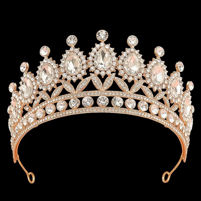 Retirement Tiara & Sash Set – “The Queen Has Retired” Crown & Sash for Parties, Events & Celebrations (Gold)