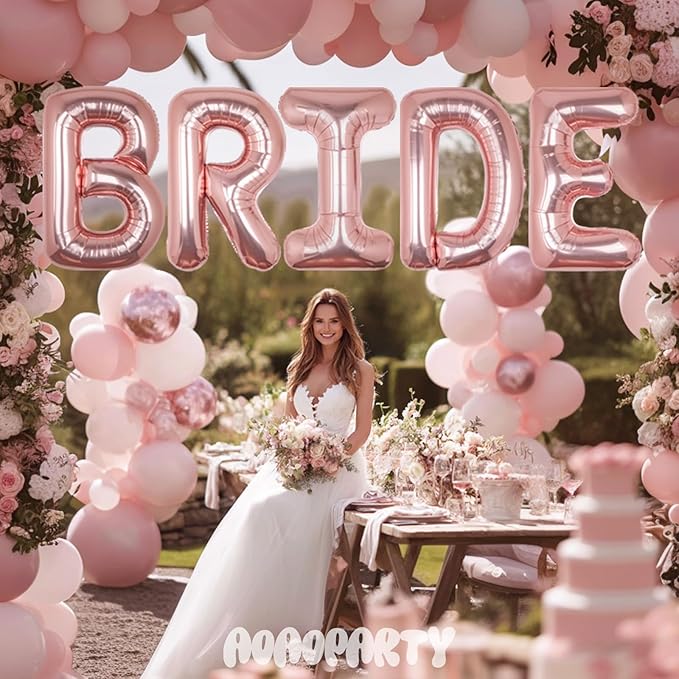 Letter Balloons 40Inch Large Giant big Foil Mylar Rose Gold Balloons A for Birthday Party Decorations
