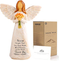 Thank You Gifts for Women,Teacher Appreciation Gifts,5.5'' Handmade Angel Figurine Employee Appreciation Gift,Thank You Gift for Coworker Teacher Nurse Boss Employee Lady