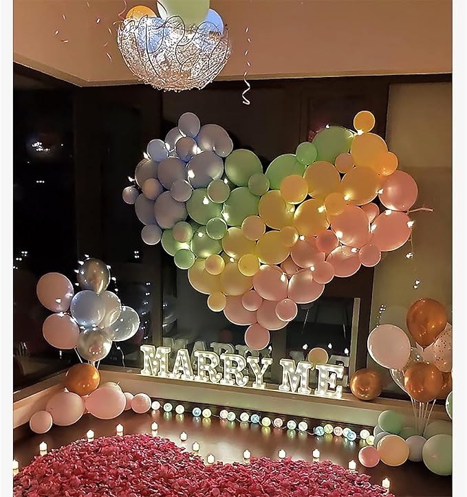 IN-JOOYAA 6 Inch Nude Latex Link Balloon 100 Pcs Quick Link Balloons for Party Decoration