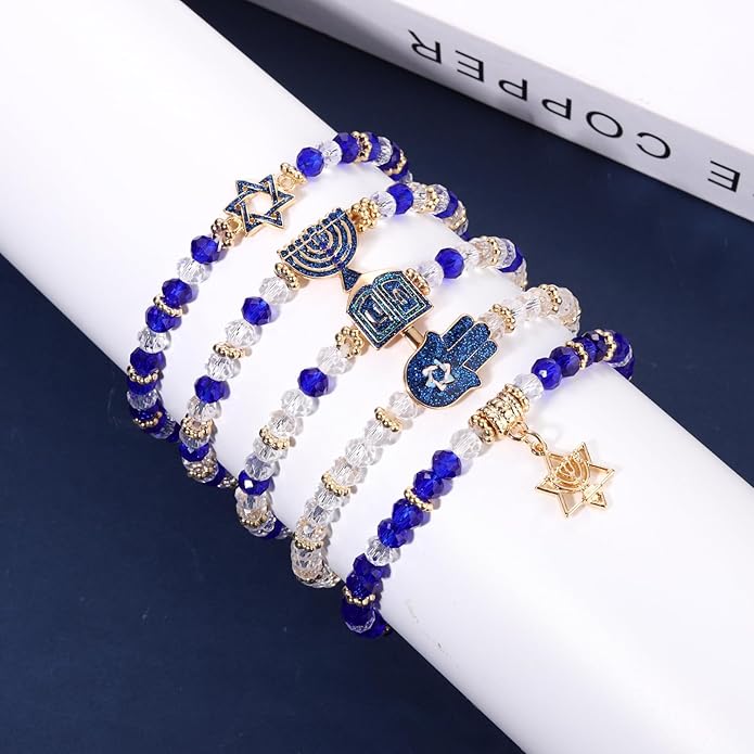 Surfer Heishi Bracelets for Women Stackable Rainbow Vinyl Disc Clay Beaded Stretch Bracelets Elastic Layering Friendship Bracelets Boho Summer Beach Jewelry