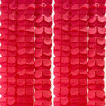 10PCS Four Leaf Clover Paper Flowers Garland Decorations Four Leaf Clover Banner Tissue Paper Streamers Reusable Hanging Garland for Birthday Wedding Party Backdrop Home Decor Red kit