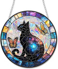Sun Catchers Indoor Window, Acrylic Rainbow Suncatcher Window Hanging Decoration for Living Room Bedroom Summer Home Balcony Ornaments Decoration