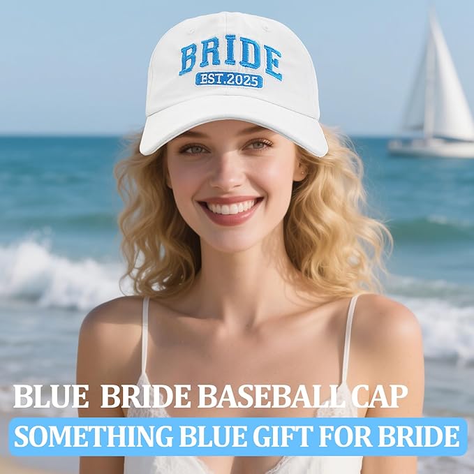 Bridal Shower Gifts for Bride Mother and Father, Adjustable Bride Hat for Wedding Engagement Bachelorette Party