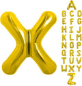 Letter Balloons 40Inch Large Giant big Foil Mylar Gold Balloons X for Birthday Party Decorations