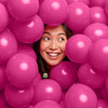 AFTERLOON® Biodegradable Mini Balloons 50 pcs Hot Pink 5 Inch, Matte Color Thickened Extra Strong Latex Helium Float, Baby Shower Gender Reveal Garland Arch Wedding Birthday Party Decorations
