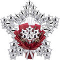 30 Pcs Star Self Inflatable Balloons with Bow Stems Star Foil Balloons Mini Pentagram Decoration for Patriotic Independence Day Graduation Birthday Baby Shower Anniversary(Silver,4 Inches)