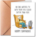 Funny Happy Birthday Card For Dad Grandpa, Humorous Birthday Card, Old Age Birthday Cards, Getting Older Birthday Cards For Husband, Funny Getting Older Birthday Card for Friend