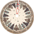 Christmas Tree Tree Skirt Xmas Tree Mat Christmas Tree Ornaments Decorations Holiday Party Indoor Outdoor 36"