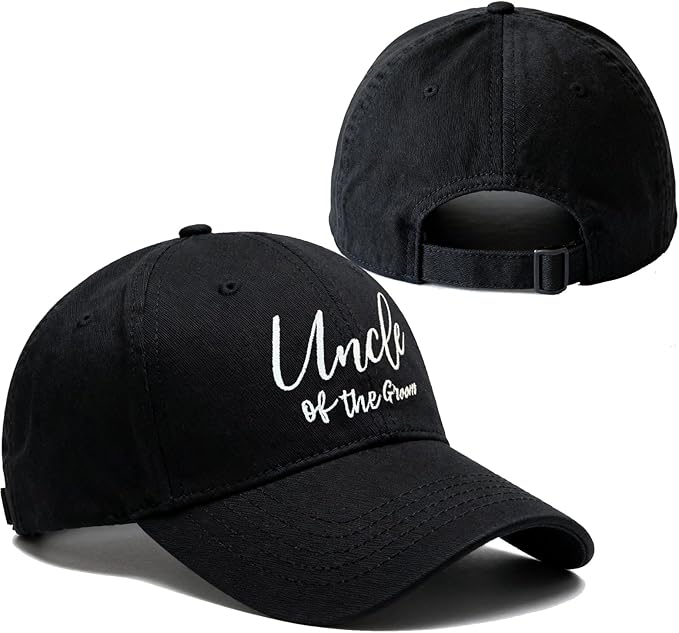 Adjustable Embroidered Hat for Bridal Shower Wedding Engagement Anniversary Honeymoon Newlyweds Couples Gifts