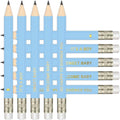50Pcs - Baby Shower Sharpened Half Pencils with Erasers, Pre-sharpened Pencils for Baby Shower Games, 4 Inches