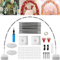 Balloon Arch Kit, 10Ft Width & 9Ft Height Adjustable Balloon Arch Stand with Base, Balloon Arch Frame for Birthday Party Decorations Wedding Baby Shower Photo Backdrop