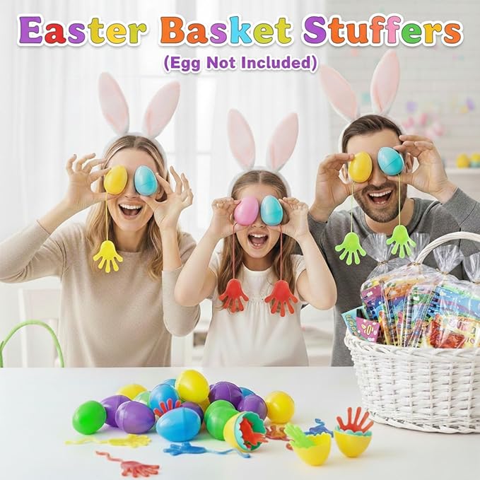 24*3 Pack Scratch Art Notebook+Sticky Hands+Stickers,Party Favors for Kids 4-8-12,Return Gifts for Birthday Party,Easter Basket Stuffers,Classroom Prizes Bulk Gifts for Students