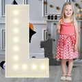 3FT Marquee Light Up Letters L, Big Marquee Letter for Baby Shower Birthday Engagement Wedding Marry Me Party Decor