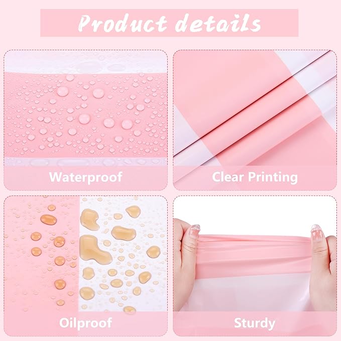 Kesfey 5 Packs Pink and White Horizontal Striped Table Cloth 54 x 108 Inches Pink Stripe Tablecloths Disposable Plastic Stripe Table Covers Waterproof Rectangle Picnic Tablecover for Birthday Party