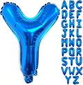Lovoir 40 Inch Large Blue Letter Y Balloons Big Size Jumbo Mylar Foil Helium Balloon for Birthday Party Celebration Decorations Alphabet Blue Y