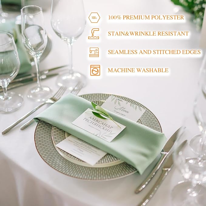 WIGENIUS 6 Pack White Table Cloth Rectangle Tablecloths 60X84 Inch,Polyester Tablecloth for 4 Foot Rectangle Tables,Wrinkle Resistant Washable Fabric Table Covers for Party,Wedding Banquet