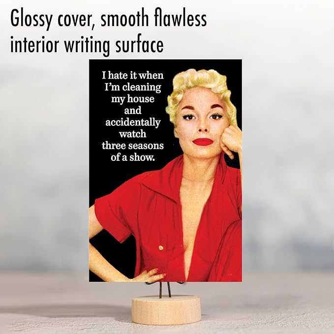 NobleWorks - 1 Funny Vintage Birthday Card - Hilarious Retro Greeting, Grown-Up Humor for Happy Birthdays - Three Seasons C9368BDG