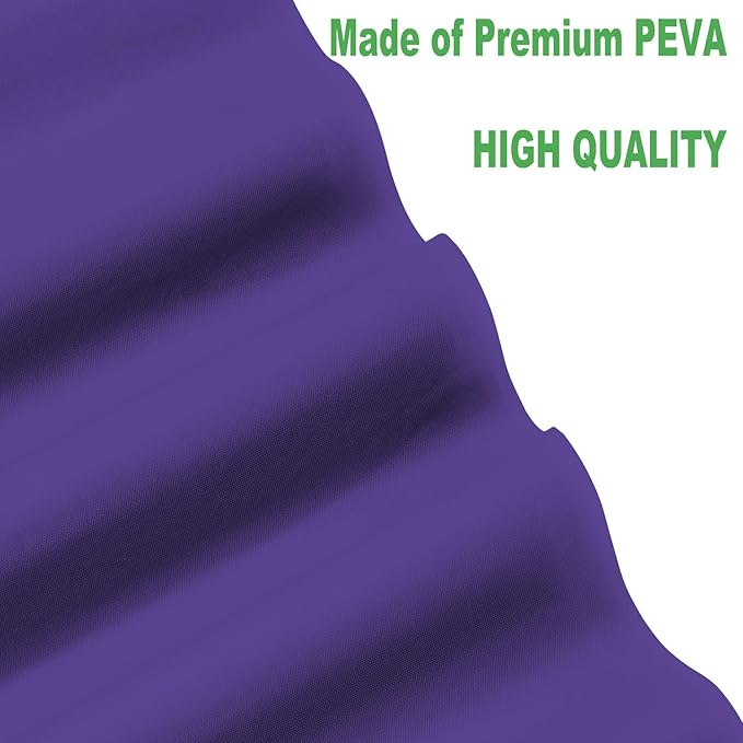 Plastic Purple Tablecloths 3 Pack Violet Disposable Table Covers 54" x 108" Table Cloths for Parties Mermaid Gras Parties Birthdays Weddings, Fits 6 to 8 Foot Rectangle Tables