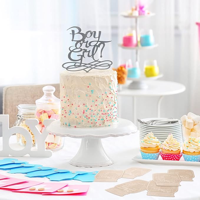 Lincia 50 Pcs Baby Shower Prediction and Advice Card Brown Mason Jar Prediction Wishes Card for New Parents to Be Baby Shower Game for Girl or Boy Gender Reveal Neutral Decor Activity Mom Dad Keepsake