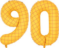 40-Inch Large Number Balloon Toy Inspired Story Matte Yellow Birthday Balloon Western Rodeo Party Supplies Boy Girl Story Anniversary Kids Birthday Party Cowboy Farm Themed Baby Welcome Decorations