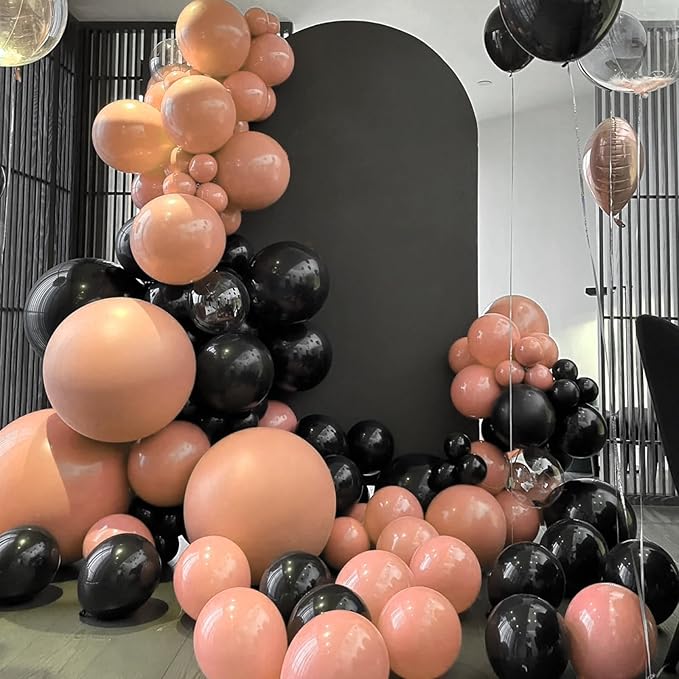Peach Balloons, 66pack 12inch Pastel Orange Latex Party Balloons for Wedding, Birthday, Graduation, Bridal Shower, Baby Shower, Gender Reveal, Anniversary, Bachelorette Party Decorations