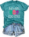 LAZYCHILD Women Easter Teacher Shirts: Funny Treat All with Kindness T-Shirt Bunny Rabbit Tee Tops