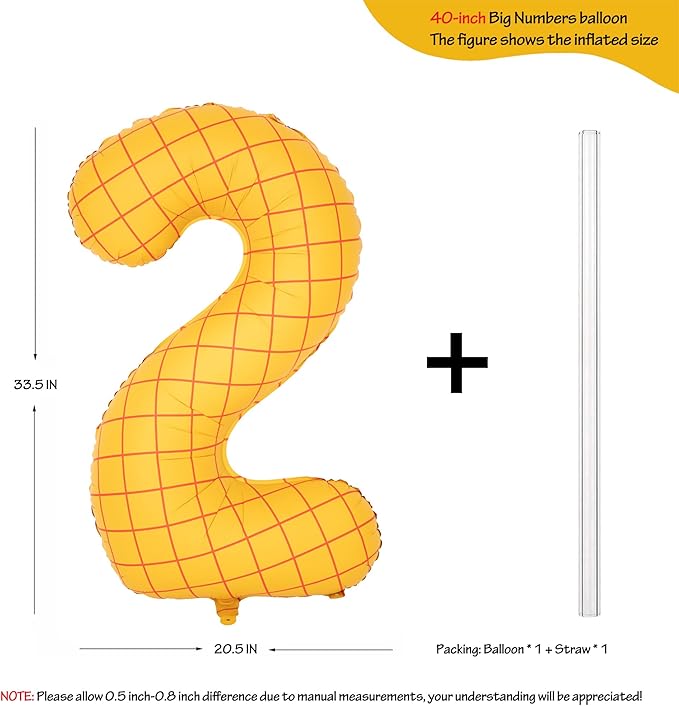 40" Matte Yellow Balloons Toy Inspired Story Theme party Supplies, Number Birthday Decoration, Cowboy Decorations Western, Cowgirl Party Balloon Digital 2