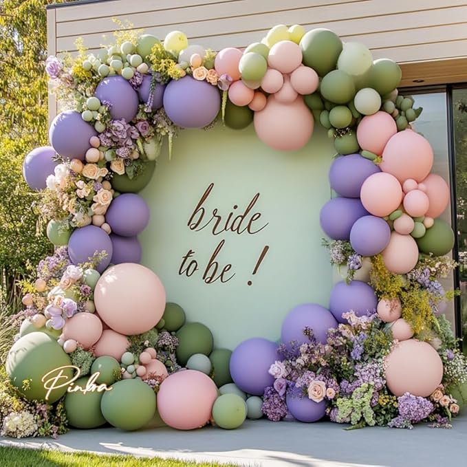 Double Stuffed Sage Green Balloons Retro Olive Green Balloon Garland Kit Different Sizes 18/12/5 Inch Pastel Avocado for Easter Birthday Baby Shower Wedding Jungle Safari Spring Party Decoration