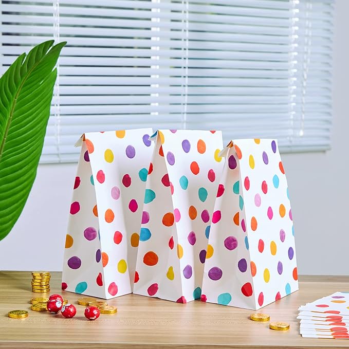 30 Pack Party Favor Bags Goodie Bags for Kids Birthday Party