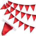 PATIKIL Pennant Banner Flags 33 Ft, 36 Pcs Colorful Triangle Banners Party Banner Bunting Garland String for Graduation Birthday Wedding Outdoor Decoration