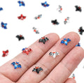 100PCS Miniature Bats for Crafts Dollhouse Cute Halloween Decor Mini Bats Decor Miniature Things for Fairy Garden Dollhouse Micro Landscaping Decoration