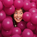 AFTERLOON® Biodegradable Mini Balloons 50 pcs Fuchsia 5 Inch, Matte Color Thickened Extra Strong Latex Helium Float, Baby Shower Gender Reveal Garland Arch Wedding Birthday Party Decorations