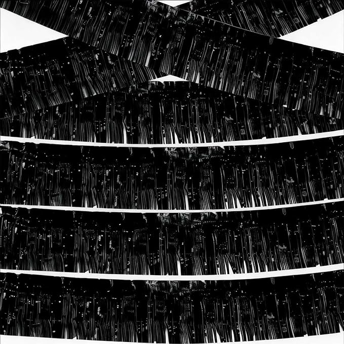 Black Foil Fringe Garland 6Pcs 10 Feet Metallic Tinsel Hanging Curtain Glitter Backdrop Banner for Parade Floats Christmas Wedding Party Decorations