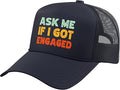 Engagement Announcement Wedding Retro Trucker Hat with Adjustable Mesh Back