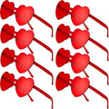 Heart Glasses Heart Shape Sunglasses for Valentine Mardi Gras Summer Women's Party Favor