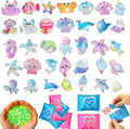 Ocean Animal Blind Bag Mini Resin Figures, Cute Cartoon Sea Creatures Mystery Pack for Kids & Teens, DIY Phone Case Charms, Craft Decorations, Party Favors & Collectibles