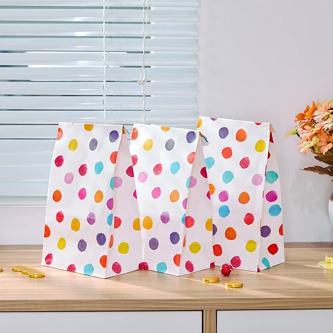 30 Pack Party Favor Bags Goodie Bags for Kids Birthday Party