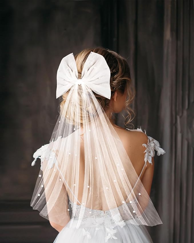 Bride To Be Sash and Bride Veil White for Bachelorette Party, Bach Party Favors Accessory, Bridal Vei and Sash Set