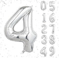 Silver aluminum balloon 16inch (SILVER 4)