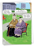 NobleWorks Infrequently Humorous Birthday Paper Card with Envelope 4406