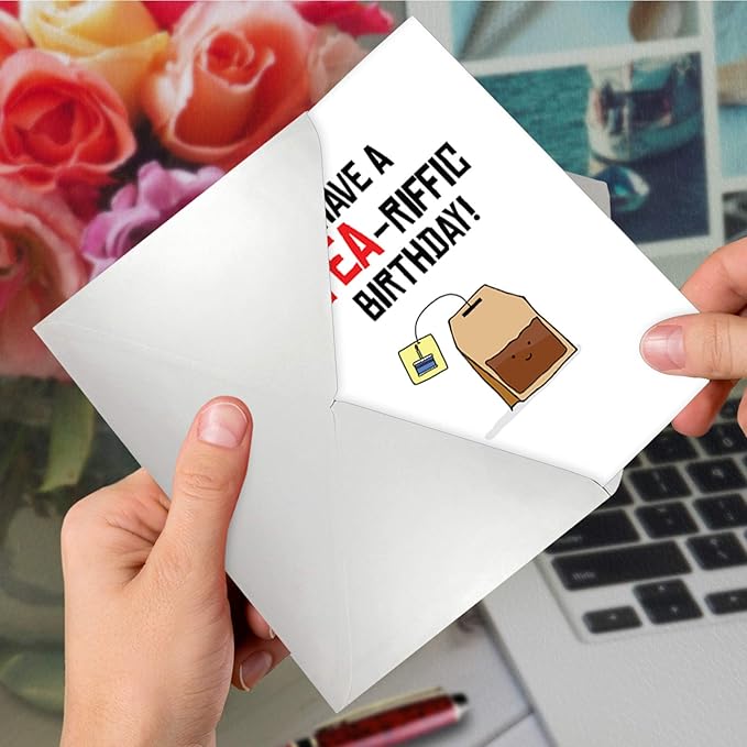 The Best Card Company - Birthday Puns Tea C6119DBDG