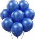 AFTERLOON® Biodegradable Balloons Pearlized Blue 12 Inch 100 Pack, Pearlescent Thickened Extra Strong Latex Helium Float, for Baby Shower Gender Reveal Garland Wedding Birthday Party Decorations