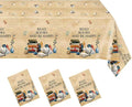 3 Pcs Book Themed Party Decorations Tablecloth,Disposable Book Club Birthday Party Supplies Tablecover,Washable Morden Style Table Cover for Dinner, Party, Picnic, Home Decor (107.8 * 53.9in)