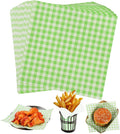 Simpeak St. Patrick's Day Deli Paper 120 Sheets, 7x7" Premium Wax Paper Sheets for Food, Grease Proof & Non-Stick Square Sheet for Food Sandwich Candy Fries Wrapping (St Patricks Day Green)