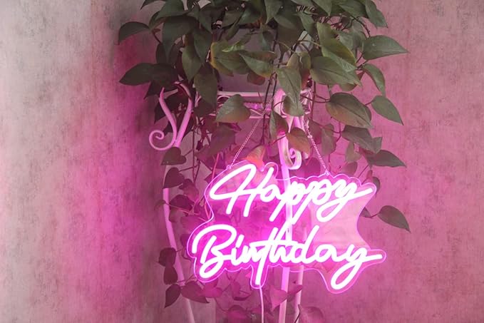 Ulalaza LED Neon Sign Night Light for Wall Party Décor Bedroom Room Bar Wedding Home Birthday Art Decoration Christmas with USB Chain Light modulator 5v 16.5''*9.1''