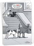 NobleWorks - Funny Birthday Paper Card with 5 x 7 Inch Envelope (1 Card) Bday Hooked on Crack 7902Z